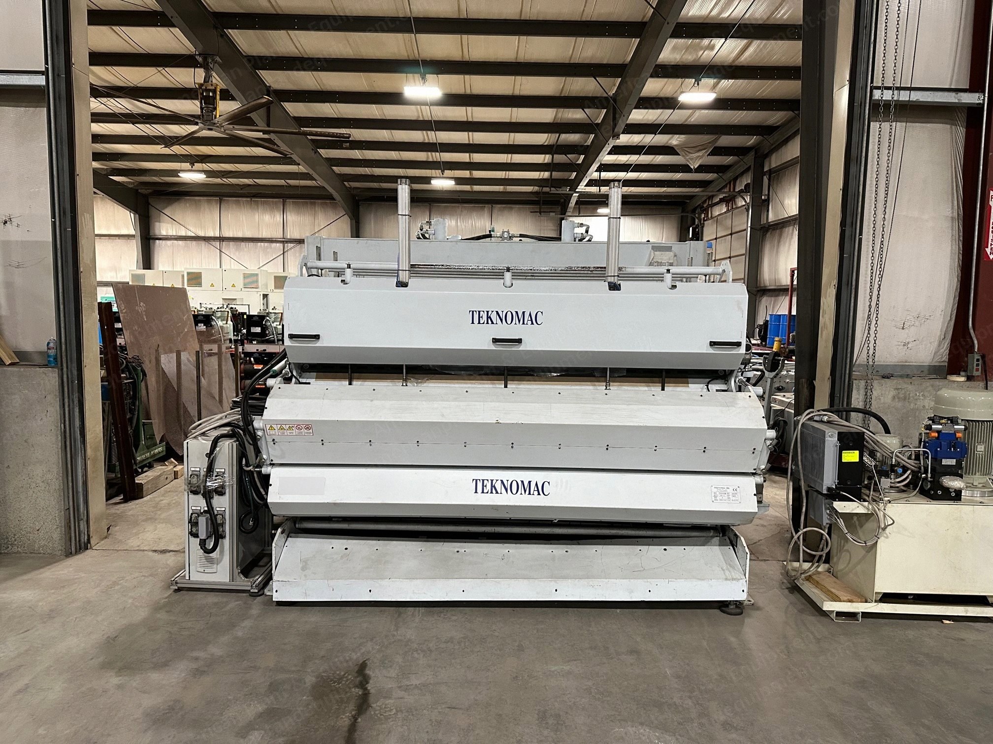 Tecknomac, 381/2+390+382, 2017, 76x80" Max Feed Width, Folding Unit