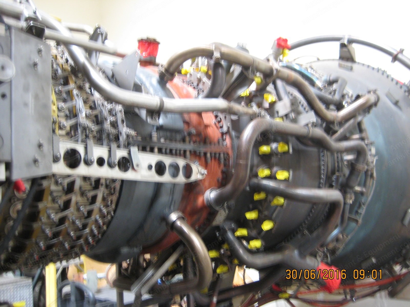 GE, LM6000PC, Core Engine, Natural Gas Fired, 56,022 Hours Since New