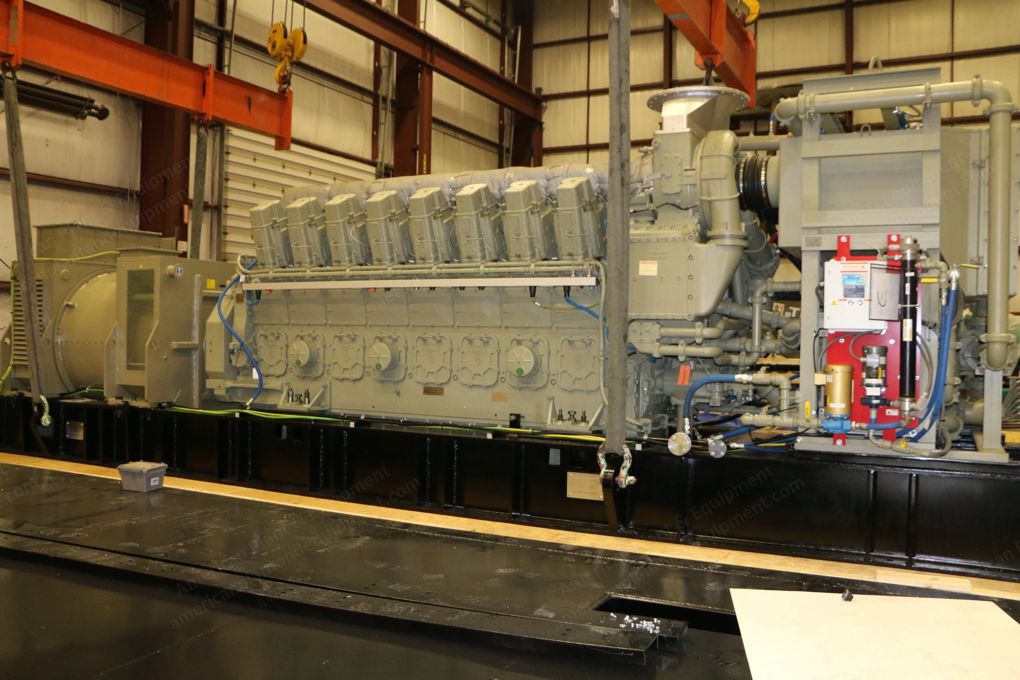 GE, 16V250GSU, 2015, 3855kW at 60Hz, 3429kW at 50Hz, Diesel Generator