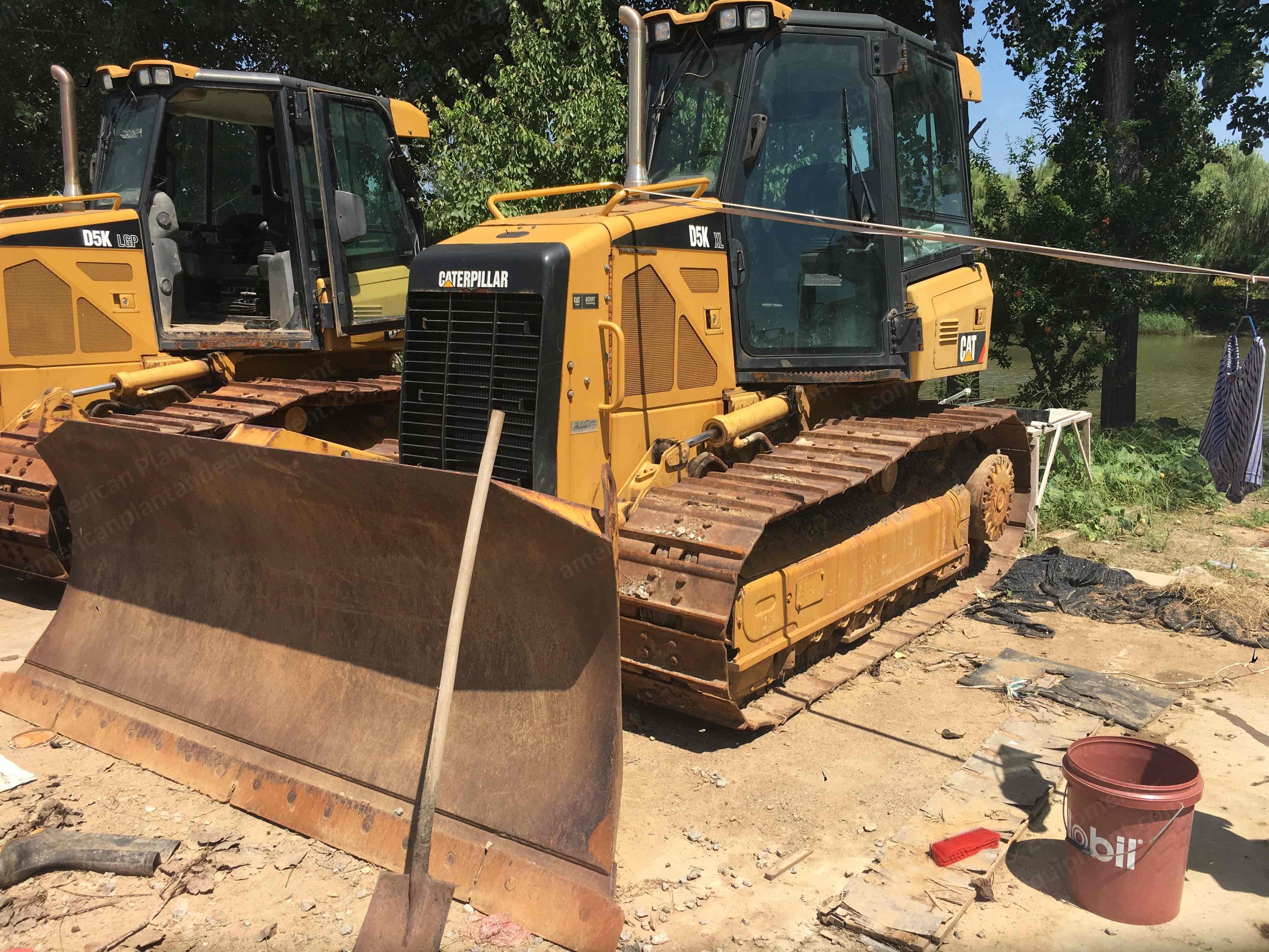 Caterpillar, D5K XL, 2010, Crawler Dozer, 3559 Hours, Ripper, Sweeps & Screens