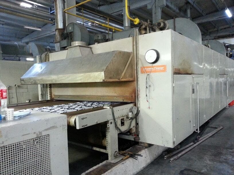 Zimmer Rotary Printing Machine, 1995, 2000mm, 10 Colors, Gas Heated, 3 Chambers
