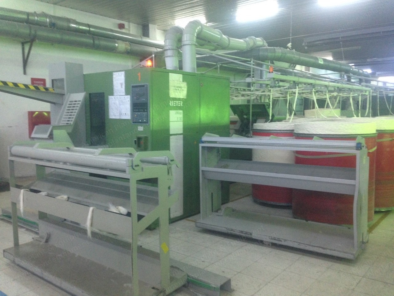 Rieter, E30 & E60 H, 1997/1999, Unilap E30, 3x Combers E60 H, 600mm Can Diameter