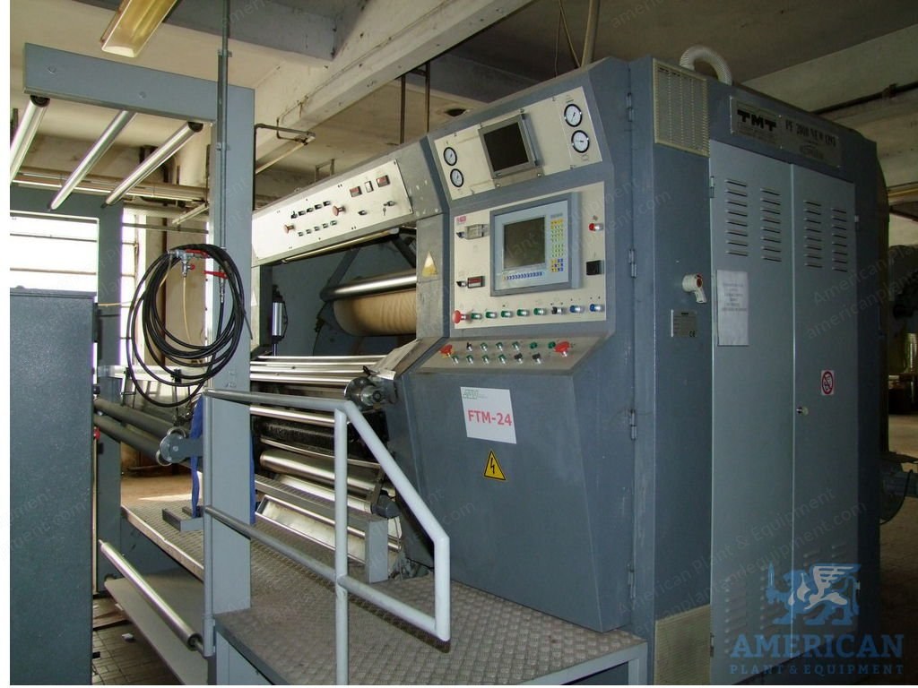 TMT, PF 1293 Multiprogram, 1997, Decatizing Machine in Autoclave, 1700mm Working Width, 1200mm Autoclave Diameter, 39 kW