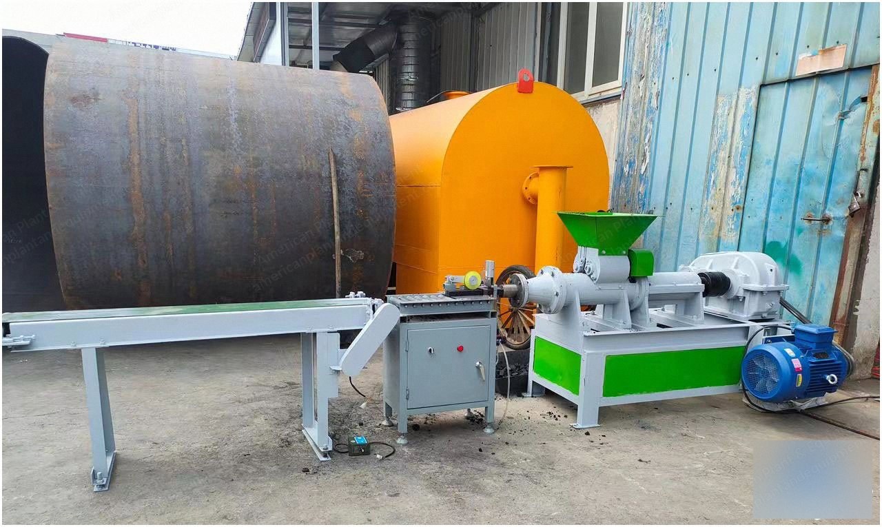 NovaStar, BB139, Briquette Extruder and Auto Cutter, 400 to 700 kg/h, 11kW, with 1.5m Conveyor