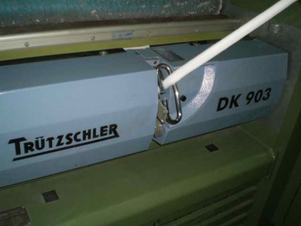 Trützschler, DK 903, 2002, Can Size 40x48", Can Changer, Contifeed Control Panel