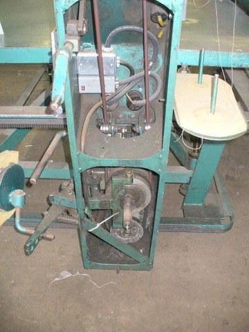James Cash, Tape Edge Machine, 74x52 inch Table, with Sewing Head and Carriage