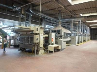 Bruckner, Stenter for Knits, 2001, 2200mm, 7 Chambers, Oil Heated