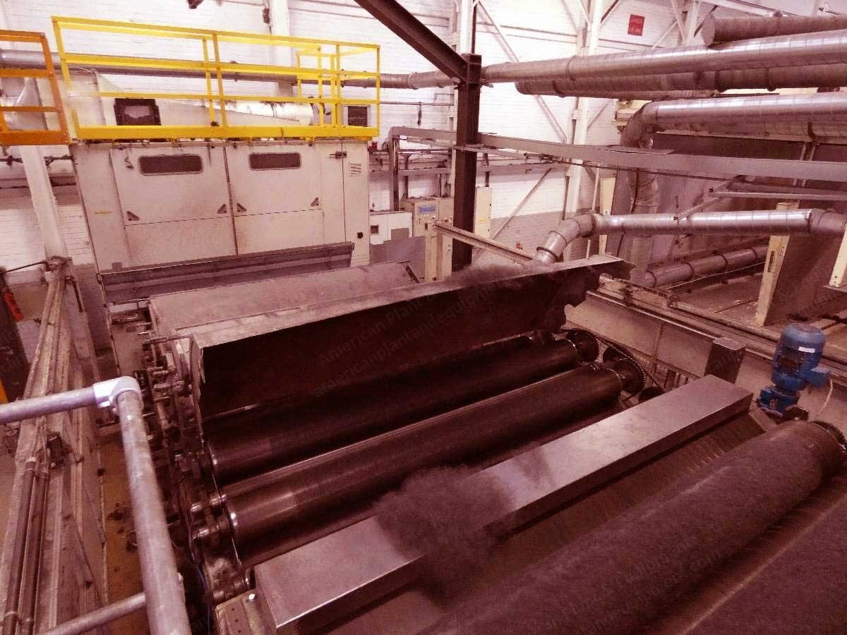 Temafa/Trutzschler/F.O.R./Autefa/Dilo Needling Line, 5000mm Working Width, 1999-2010