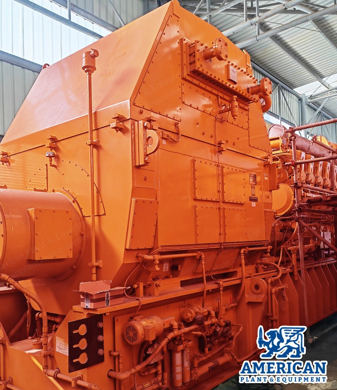 Caterpillar, 3616, 2010, 4600 kW, 11200 V, 50 Hz, Diesel Marine Genset