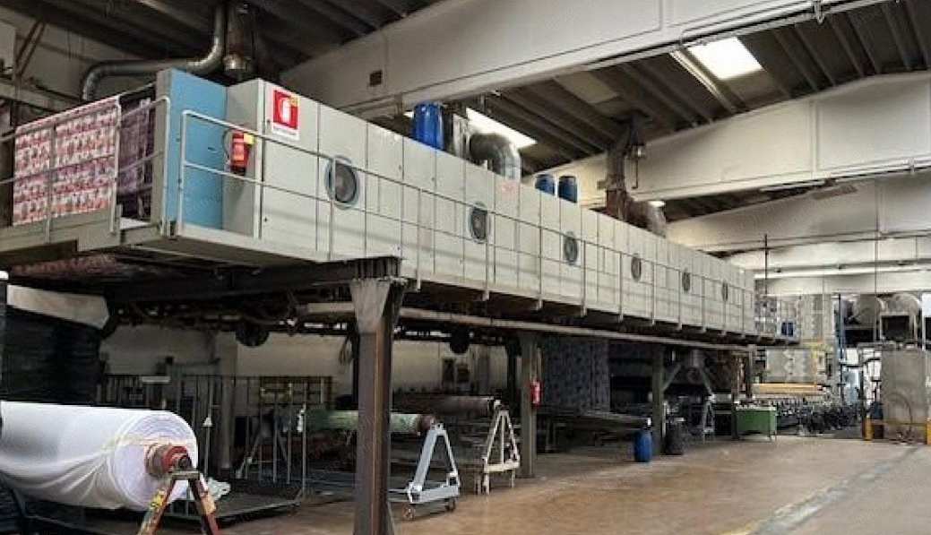 Reggiani, Rotary Printing Machine, 1991, 3200mm Width, 16 Heads, 6 Chambers Gas Dryer