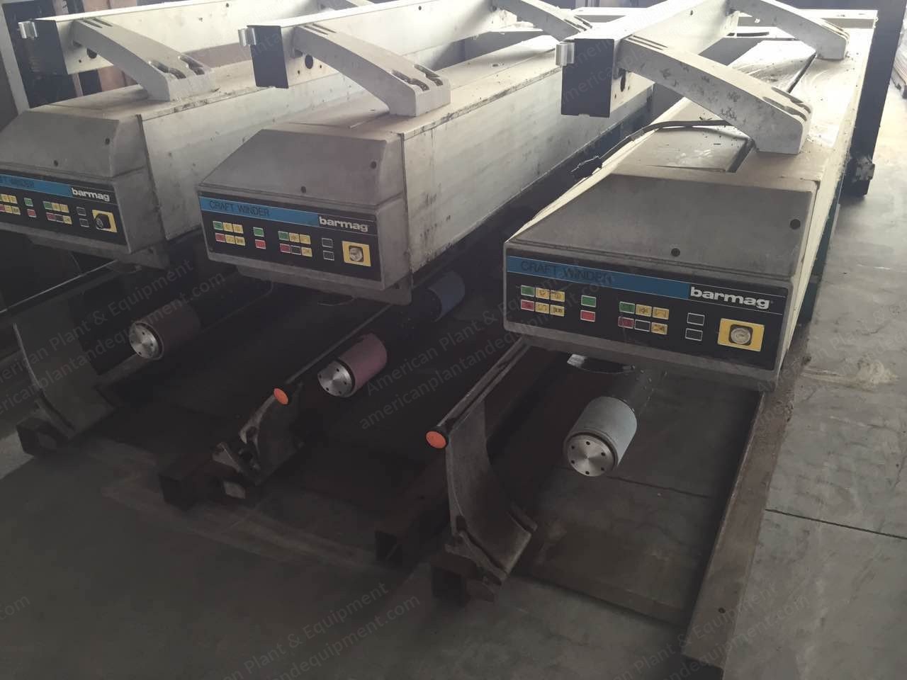 Barmag, Craft Winders, 1999/2000, 6/8 Ends, 935mm Shaft Diameter