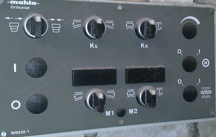 Mahlo, RFMC-GR/10 6P / FMC-10 4P/4000, 1998, Set of Two Weftstraighteners, Entry 6 Eyes, Exit 4 Eyes, 380V