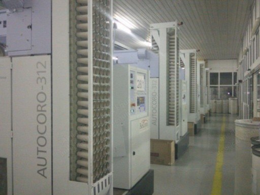 Schlafhorst, SE11, 2002, Open End Spinning Line, 5 Machines, 312 Spindles