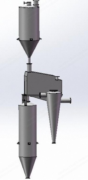 NovaStar, CQ118, Continuous Dryer, 2000kg/h Capacity, 193kW, Circulation Hot Air Heating
