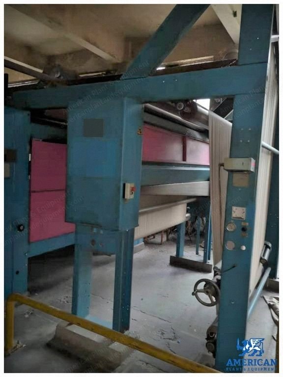 Osthoff Singeing Machine, 2009, 2000mm Roller Width, 2 Burners, Dust Collector