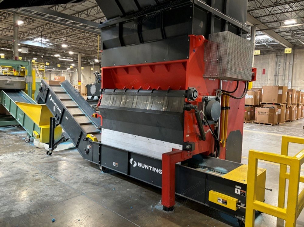 Weima, WKS2200 HY, 2022, Shredder with AEC Nelmor GPH2056 Granulator