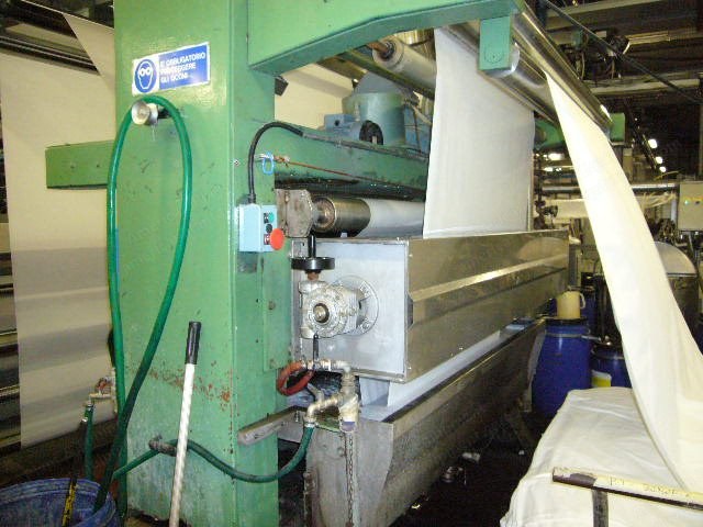 Bruckner Stenter, 1981, 2000mm, 7 Chambers, Diathermic Oil Heated, Pin and Clip