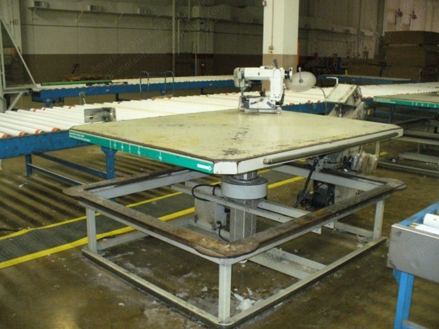 Spuhl Anderson, Tape Edge Machine, Queen Size, Singer 300W Sewing Head, Slow Corner Control