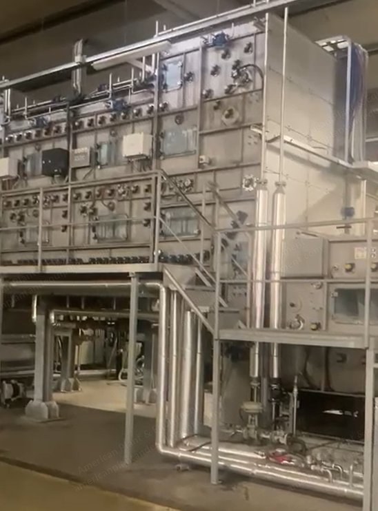 EFI Reggiani Mezzera, Continuous Bleaching & Scouring Line, 2020, WW 1800mm, Roller Width 2000mm, Speed 25-60 m/min
