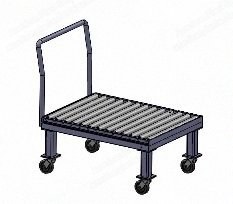 NovaStar, MH153, Conveyor Hand Cart, 34" (860mm) Working Width, 45" (1140mm) Table Length