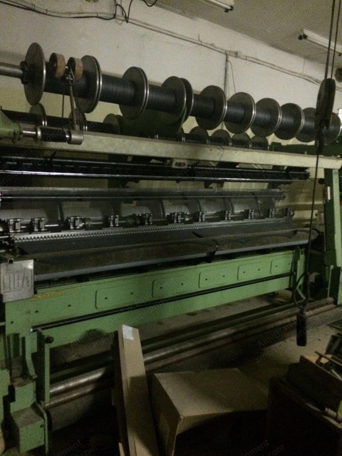 Liba Warp Knitting Machines, 2003, 3300mm Working Width, with Warping and Cutting