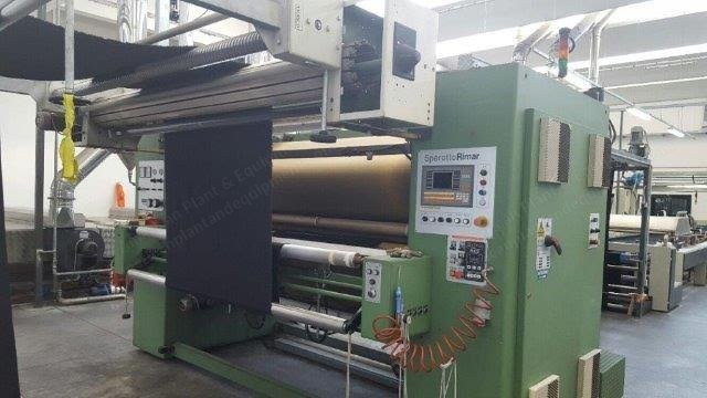 Sperotto Rimar, CK 240, 1999, Compactor for Open Fabrics, 2200mm Working Width, Corino Entry, Flatfold Exit