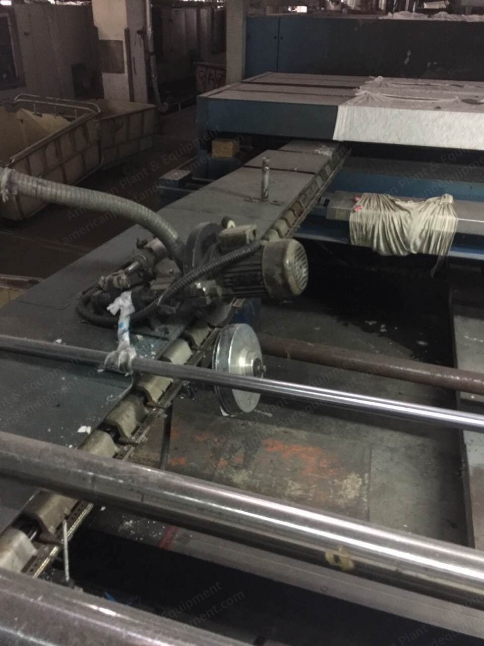 Ehwha, 2007, 2600mm Width, 8 Chambers, Steam Heated, Horizontal Pin Chain