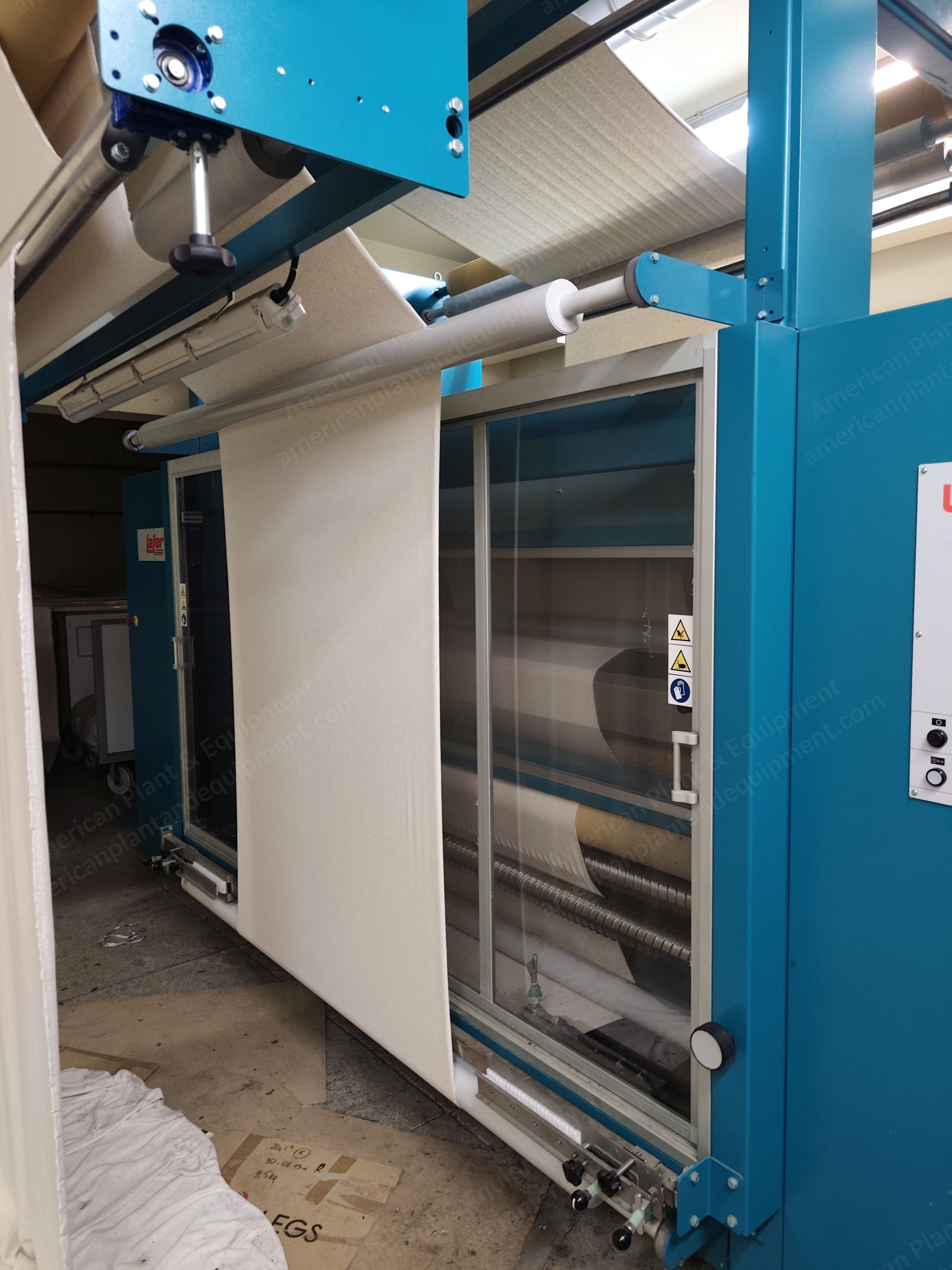 Lafer, Ultra Soft Twin Touch, Sueding Machine, Working Width 2200mm, 2 Sueding Cylinders