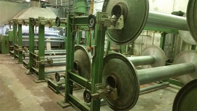 Sucker Muller, Sizing Machine, 1985, 4600mm, 12 Cylinders