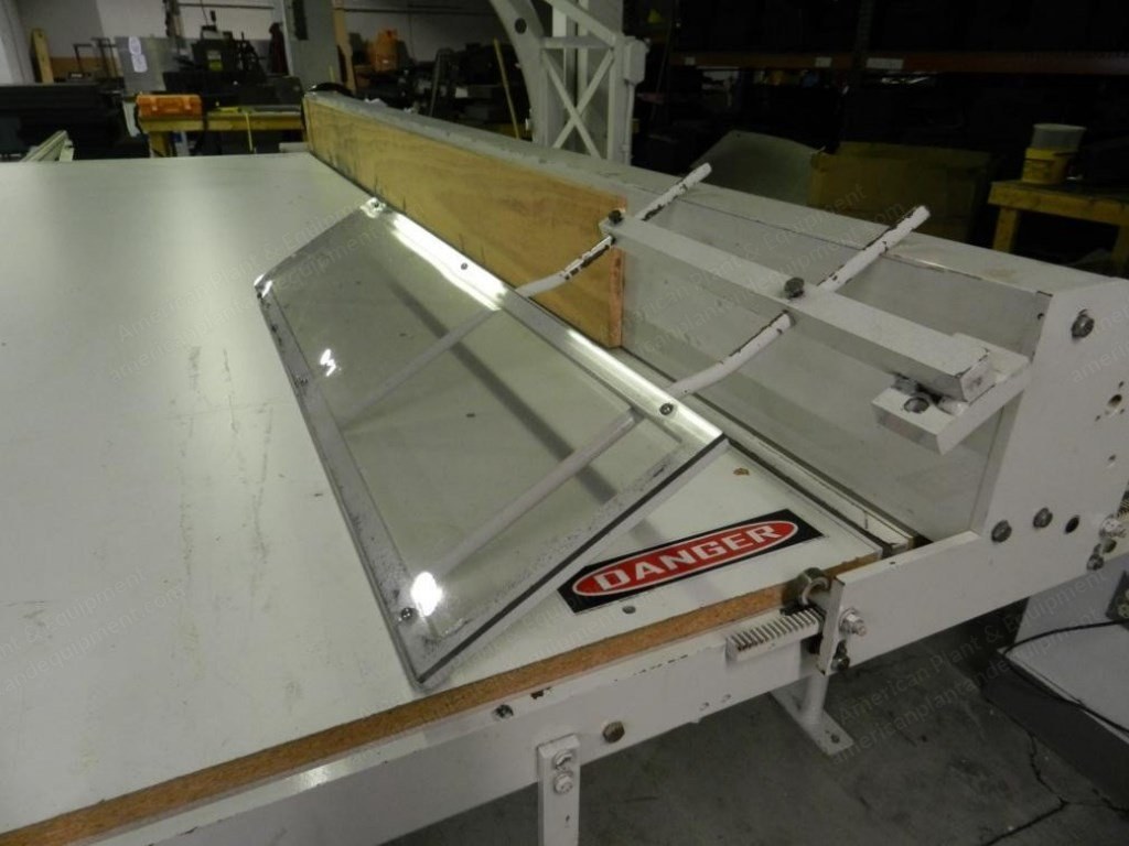 Edge Sweets, Esco A2, 2008, Vertical Tilt Saw, 113 inch Table Width, 0 to 45 Degree Tilt