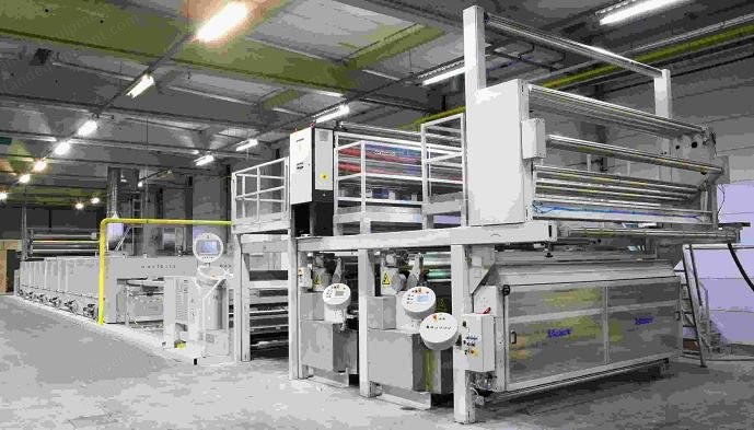 Monforts, Montex 6500-6F-Twin Air, 2007, 3600mm Width, 6 Chambers, Gas-Heated