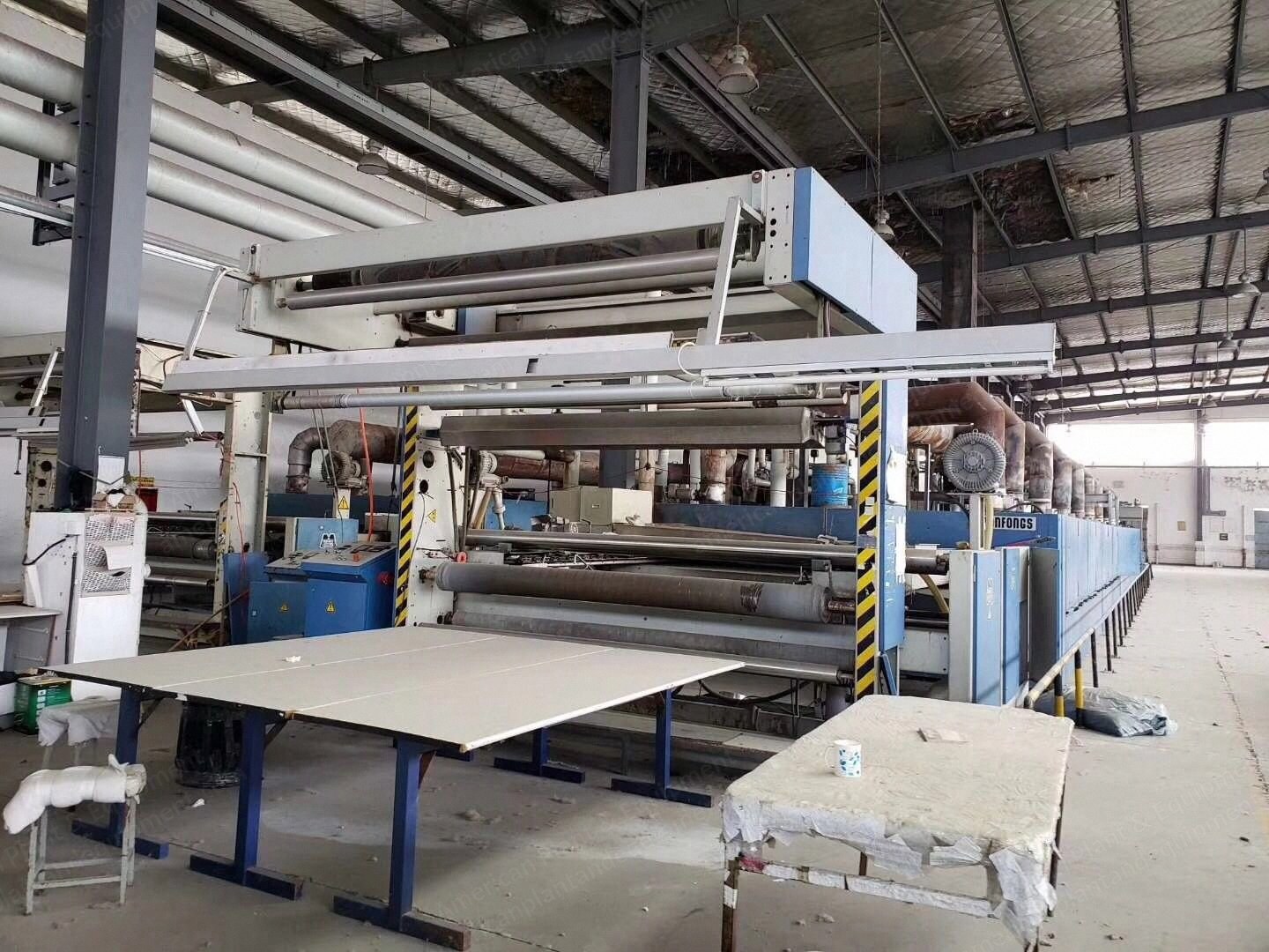 Monforts Stenter, 2800mm, 2007, 8 Chambers, Oil-Heated, Horizontal Chain