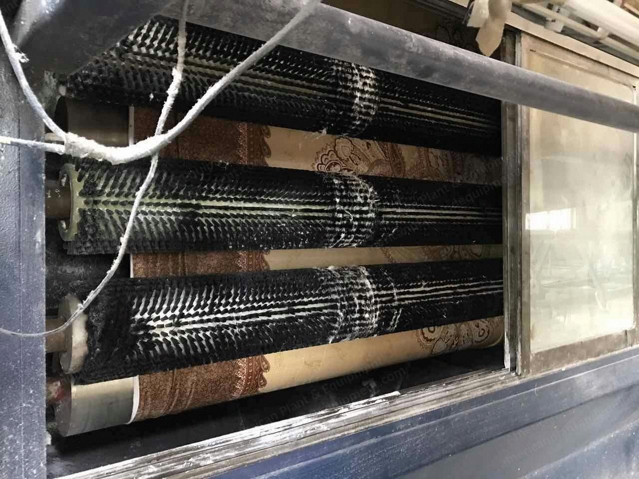 NovaStar Sueding Machine, DG424, 2008, 3000mm Width, 7 Sanding Rollers, 2 Carbon Fiber Sueding Rollers