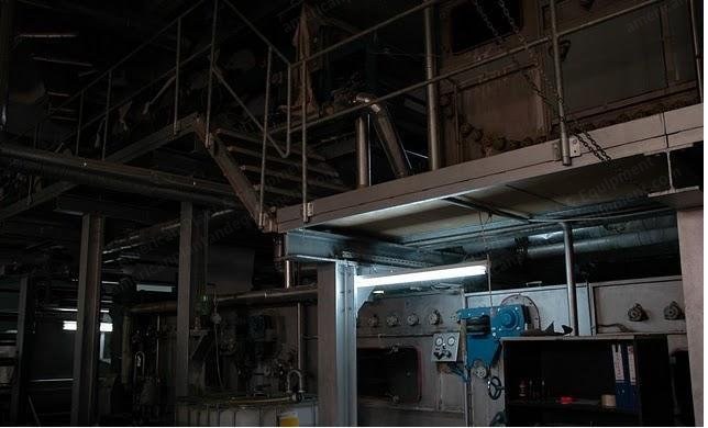 Goller Continuous Bleaching and Washing Line, 2003, 3400mm Fabric Width, 8 Washing Cabins, 110000m Daily Capacity