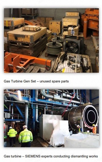 Siemens, SGT-800, Gas Turbine, 45 MW, 50 MVA Generator, Flender Graffenstaden Gearbox