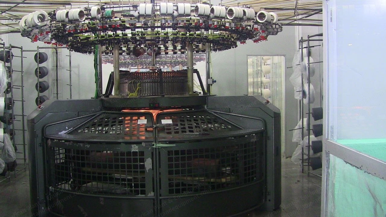 Karl Mayer, MV1, 1996, Circular Knitting Machine, 30" to 32" Diameter, 28 to 29 Gauge