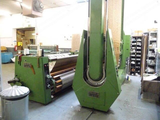 Hergeth Sample Warper, 1989, Working Width 1800mm, Max Length 54m, 10 Ends