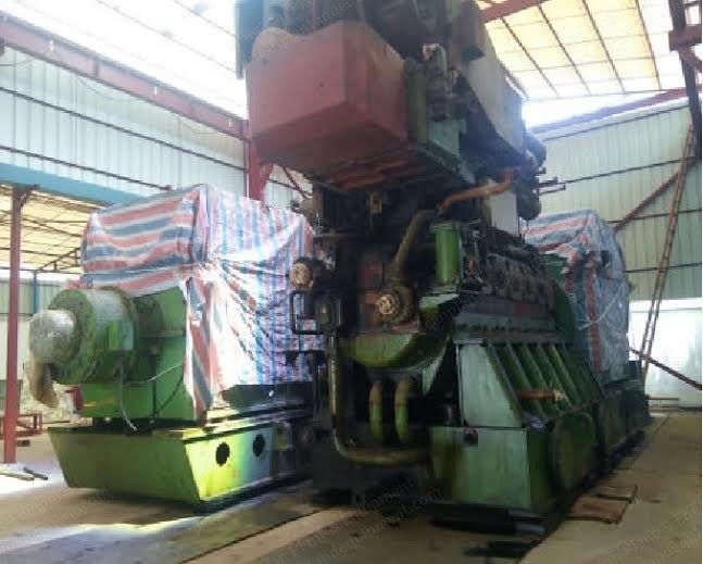 MaK, 6M453C, Diesel Generator Set, 2002