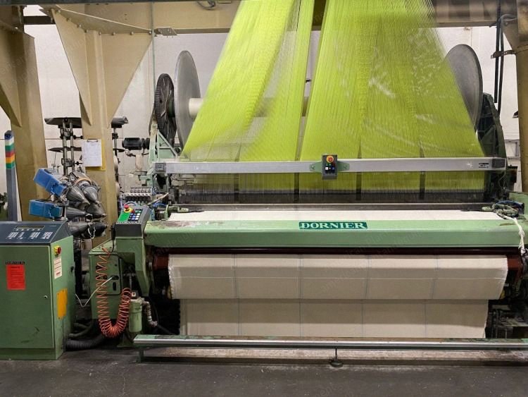Dornier, LTNF-6/J-300, 1997, Air-Jet Terry Weaving Loom, Working Width 3000mm, 6 Weft Colors, Staubli CX960 Jacquard