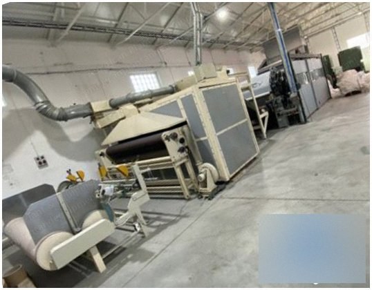 Struto Wloknina Production Line, 2500mm Card Width, 2300mm Struto Head, 55 kW