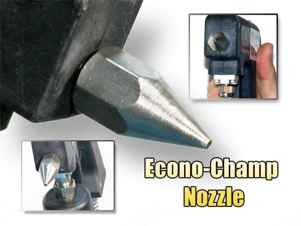 Glue Machinery, Econochamp, Hot Melt Bead Gun, 0.060 Nozzle, 120V/240V