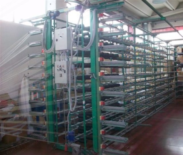 Giovanelli, Sectional Warping Machine, 2001, 3600mm Working Width, Salvatico 600 Position Creel