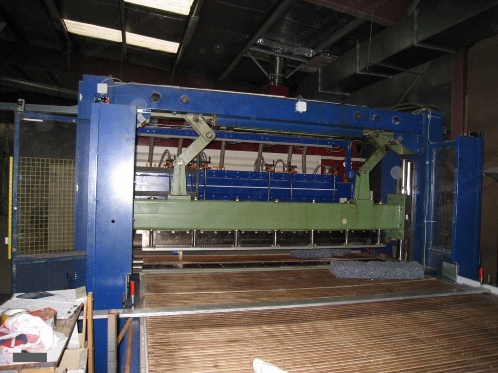 Mohr / Fleissner, Guillotine Cutting Machine, 1997, Width 2400mm, Knee Lever Scissors, 8.0 kW