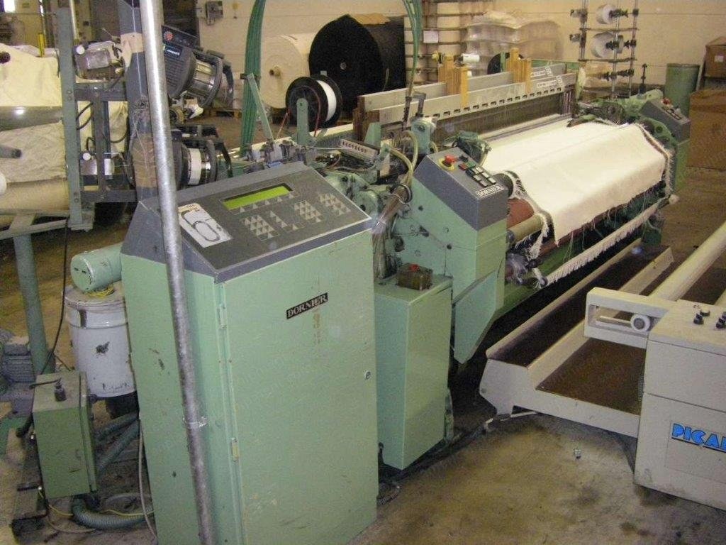 Dornier, HTV8/SD - 200, 1993, Rapier Weaving Machine, Width 2000mm, Staubli Dobby, 8 Colors