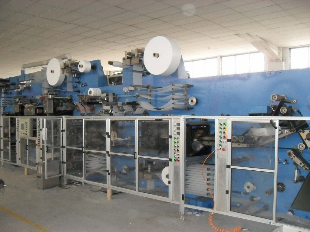 Siemens, NK-300, 2006, Baby Diaper Production Line, 330 pcs/min, 25m x 2.2m x 2.3m
