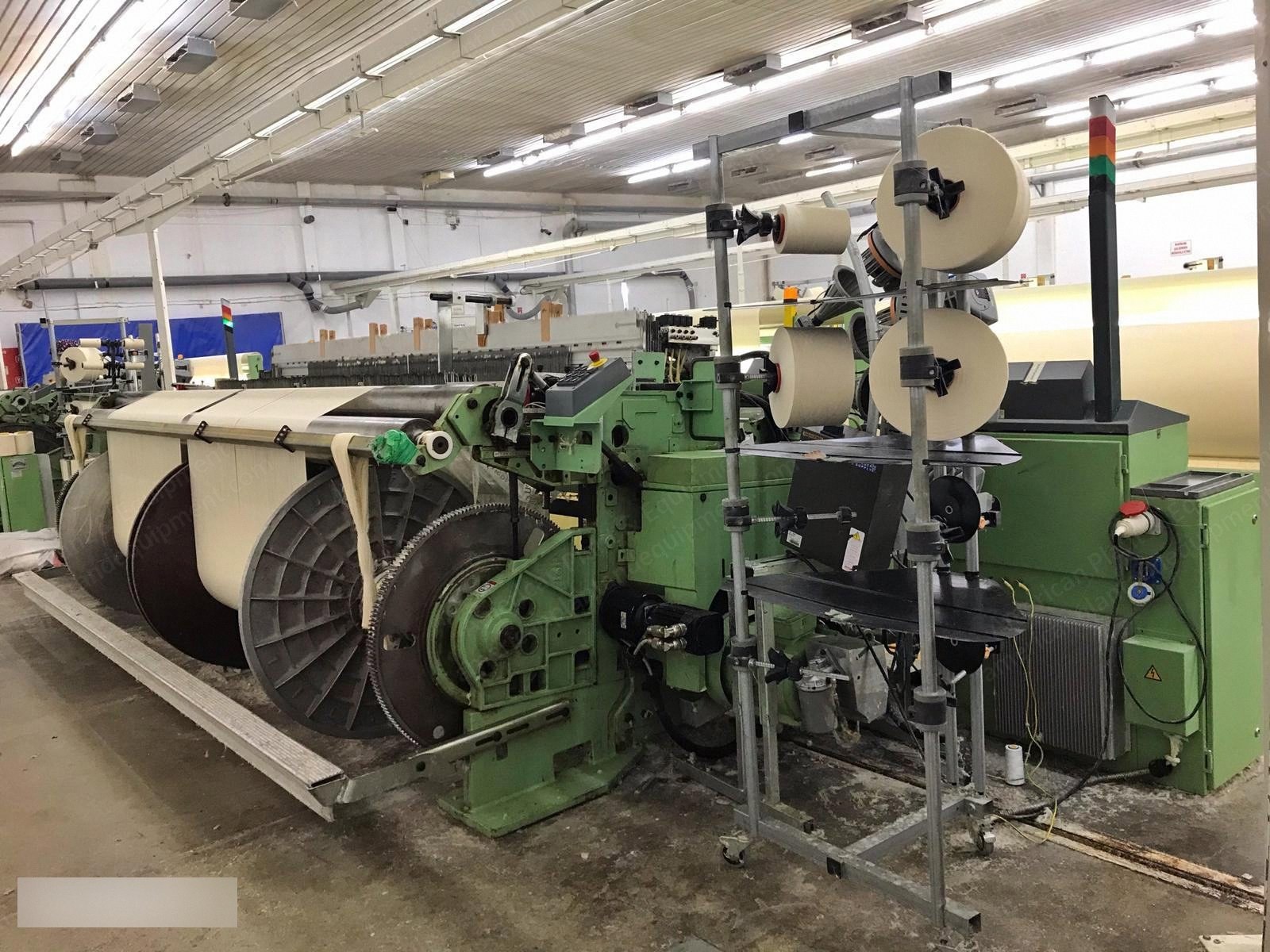 Dornier, AWS, 2005 to 2008, Working Width 3600 - 4000mm, Staubli Cam Motion, 10 Levers, Neuenhauser Batching