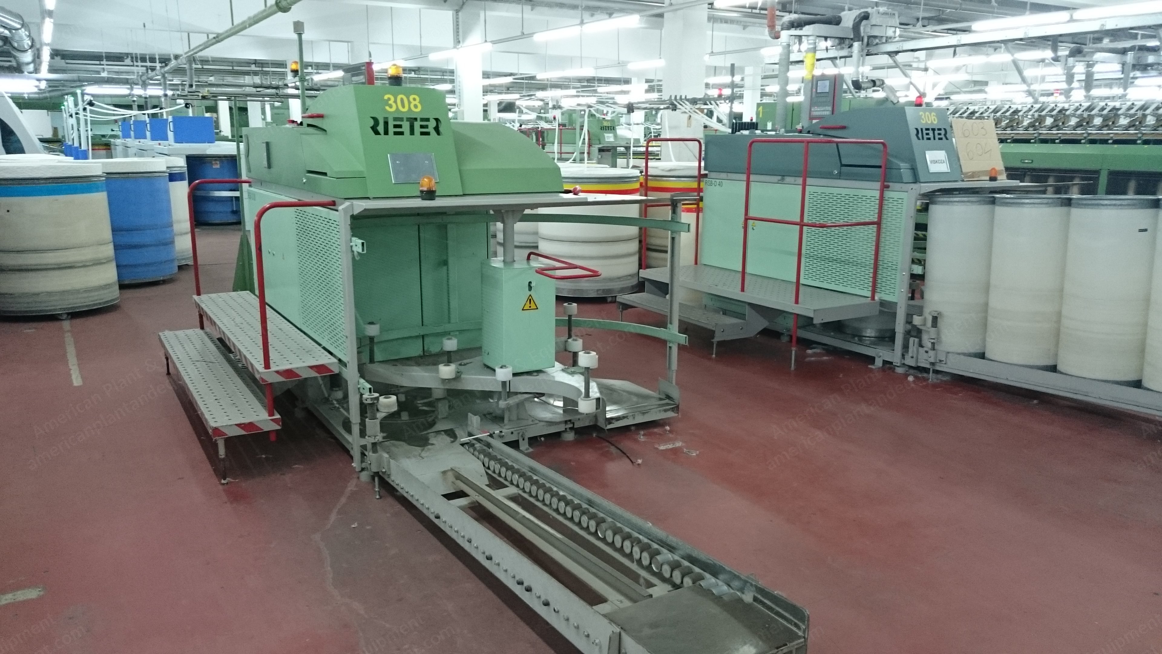 Rieter, RSB D30, 1999, Drawing Frame, Auto Can Changer