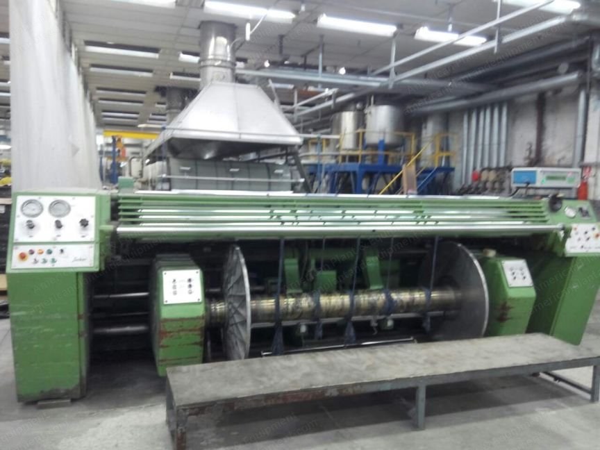 Sucker Muller Hacoba, AP 1000/1250, 2000, Sizing Machine, with Direct Warper WN, 2600mm Working Width