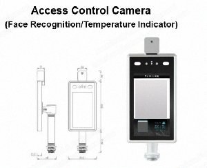 NovaStar, MD124, Non-Contact Infrared Temperature Detection, Face Recognition, Linux OS