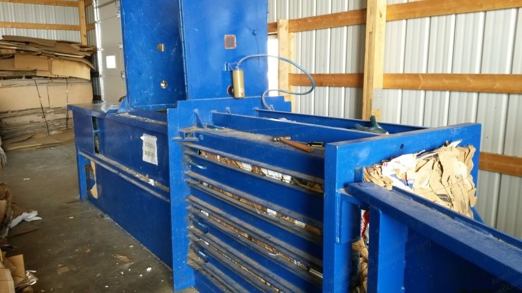 Balemaster, Closed Door Horizontal Baler, 20 HP, 6 inch Cylinder, 48x28 inch Feed Opening